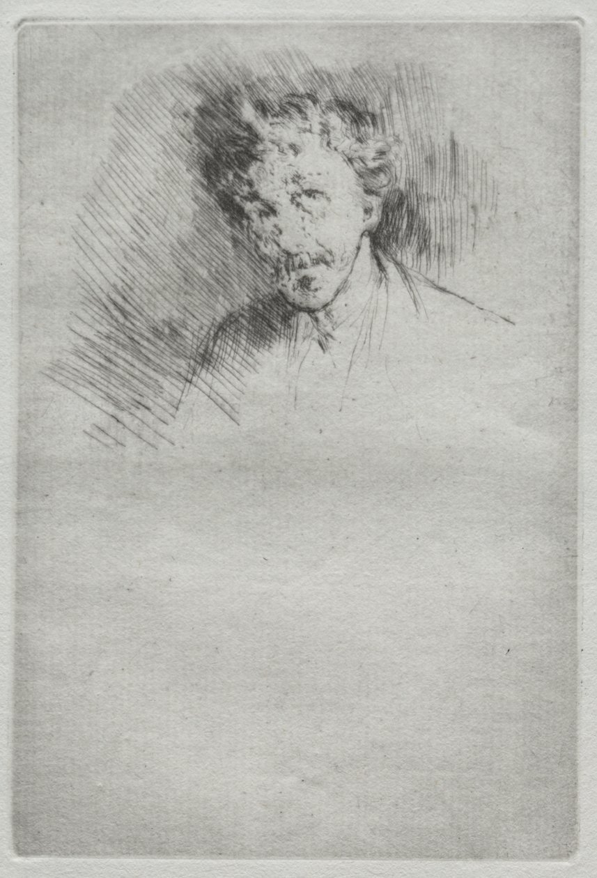 Whistler with the White Lock by James McNeill Whistler