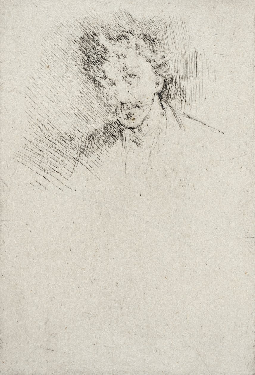Whistler with the White Lock by James McNeill Whistler