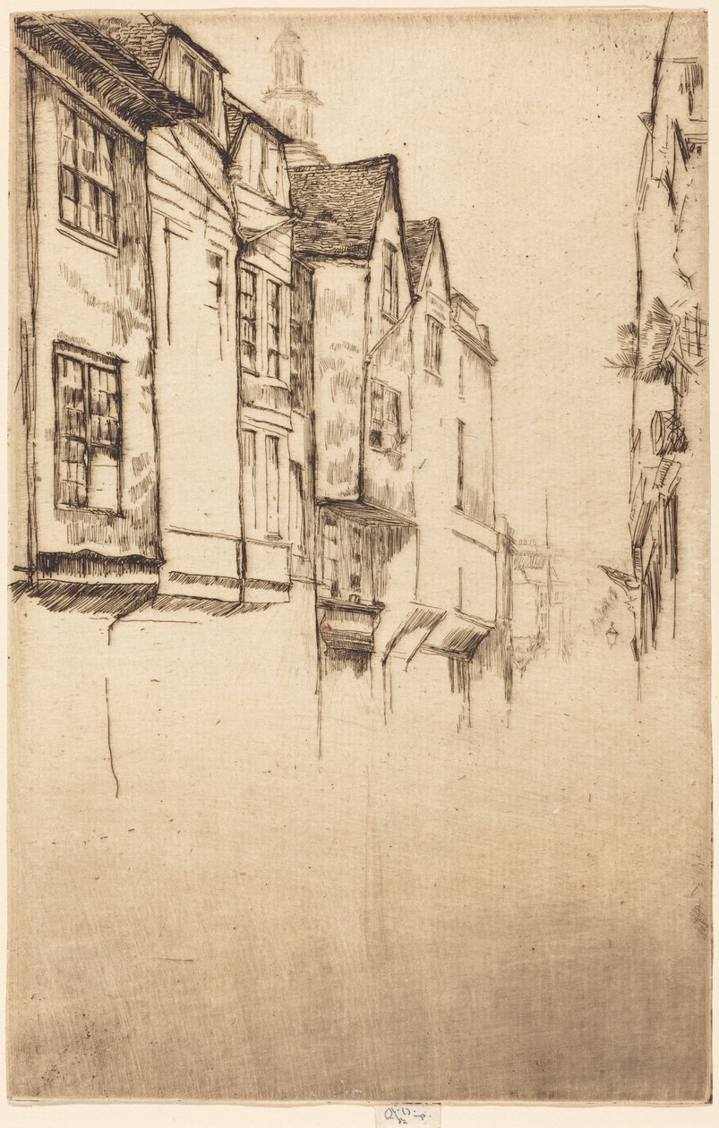 Wych Street by James McNeill Whistler