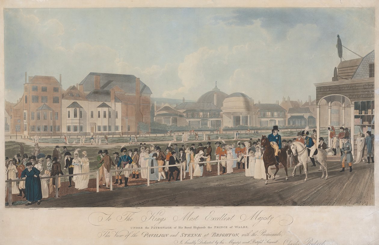 The Pavilion & Steyne at Brighton by James Mitan