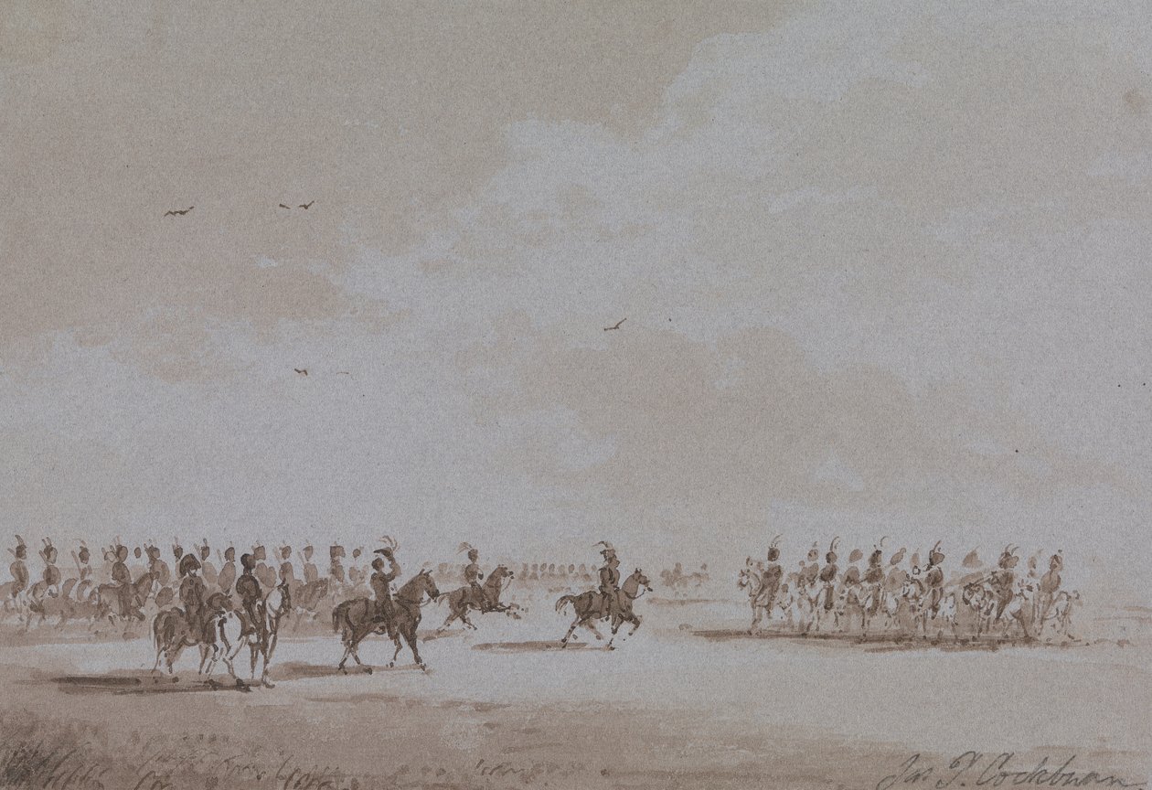 Trotting Past von James Pattison Cockburn