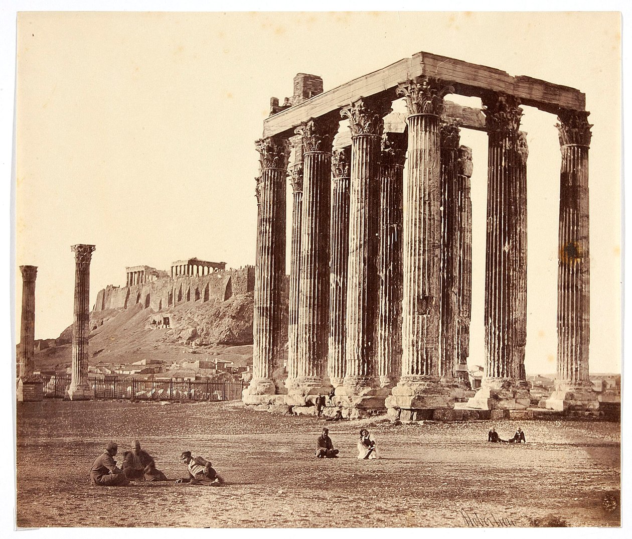 Temple of Jupiter Olympius by James Robertson
