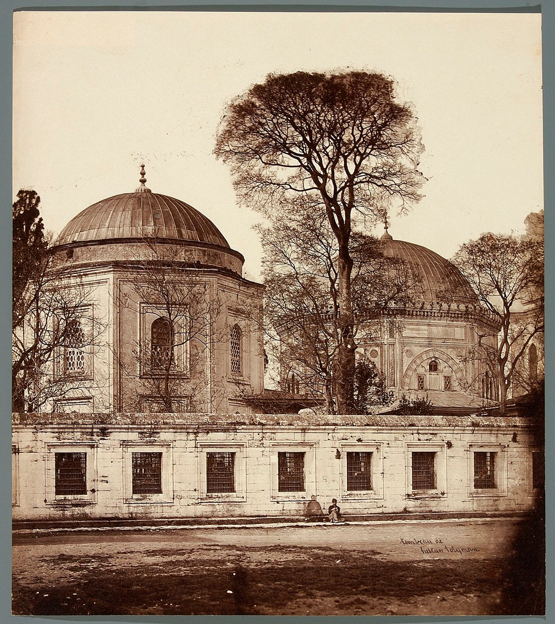 Tomb of Sultan Suleiman [Istanbul. Tomb of Sultan Suleiman] by James Robertson