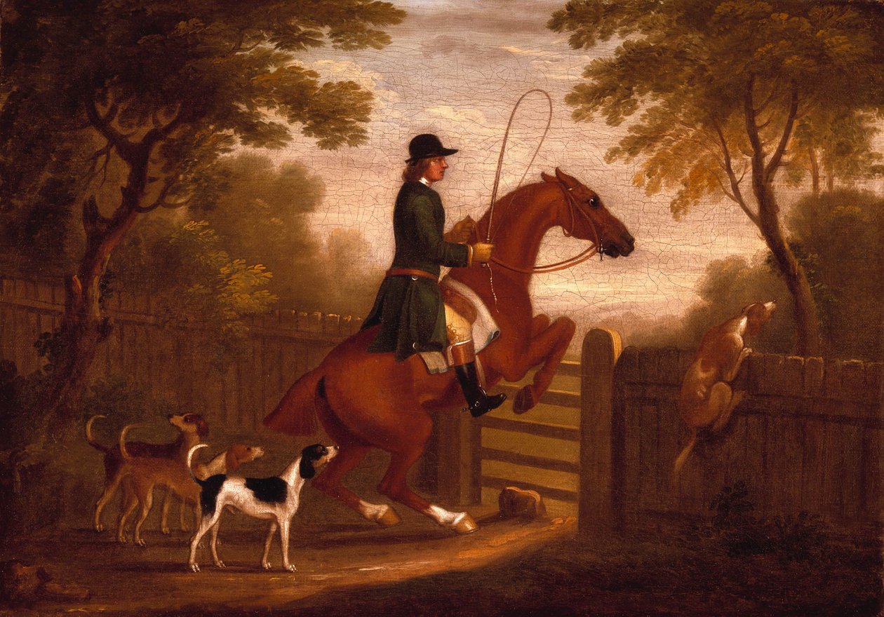 Jumping the Gate by James Seymour