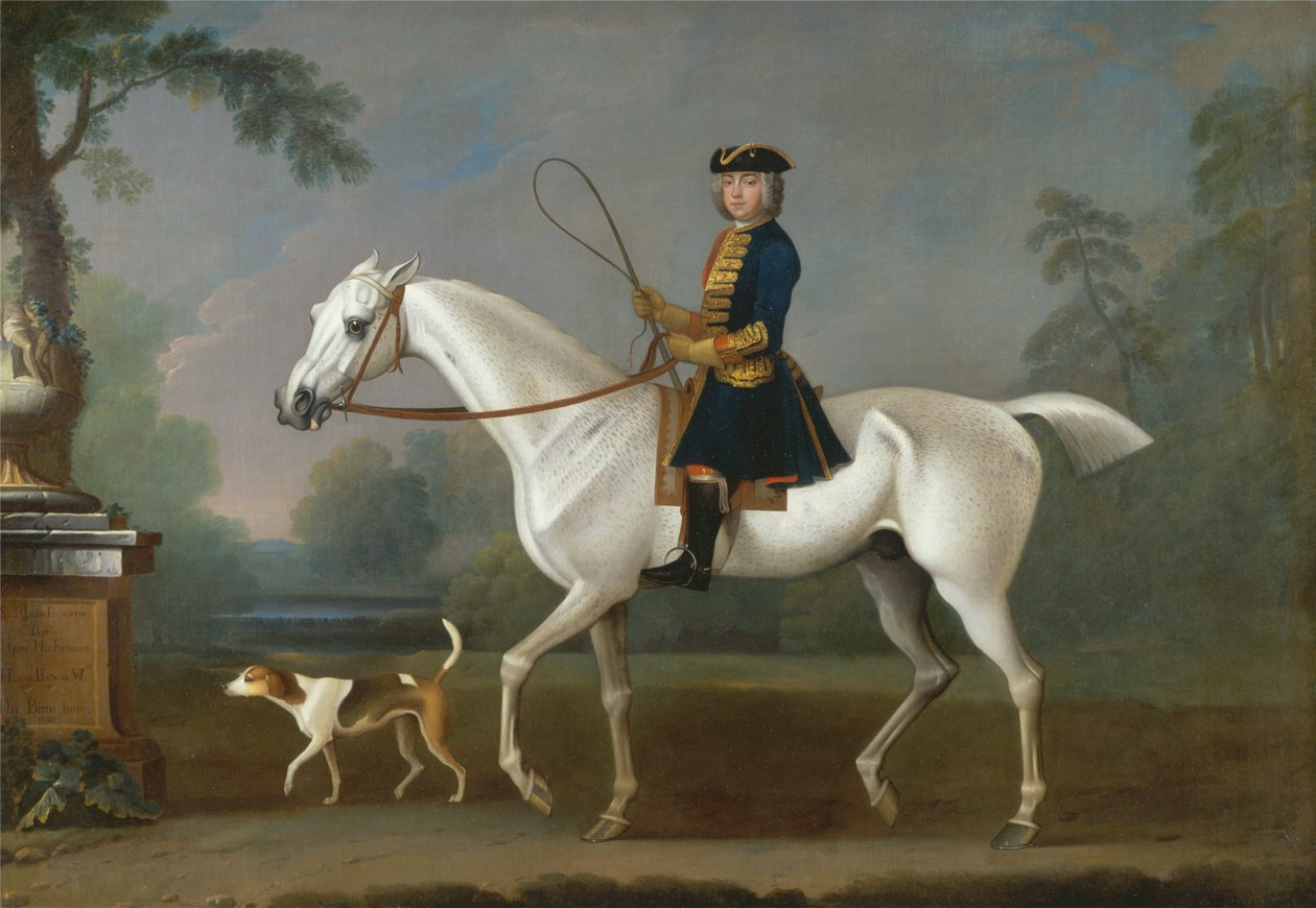Sir Roger Burgoyne Riding 