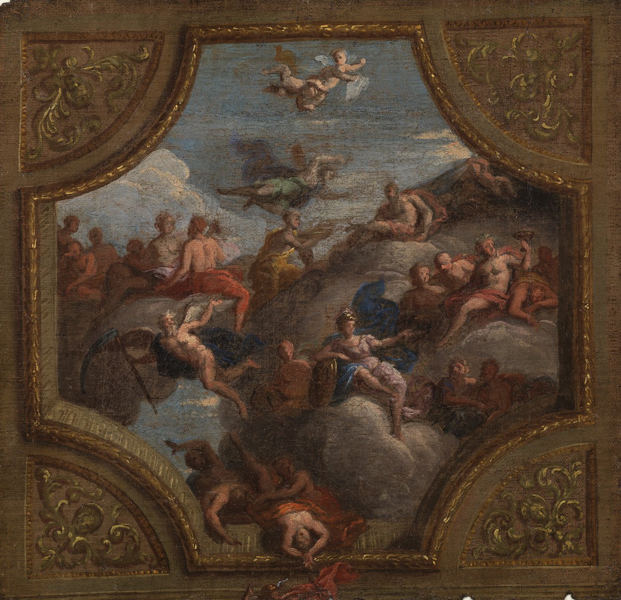 Sketch for a Ceiling Decoration by James Thornhill