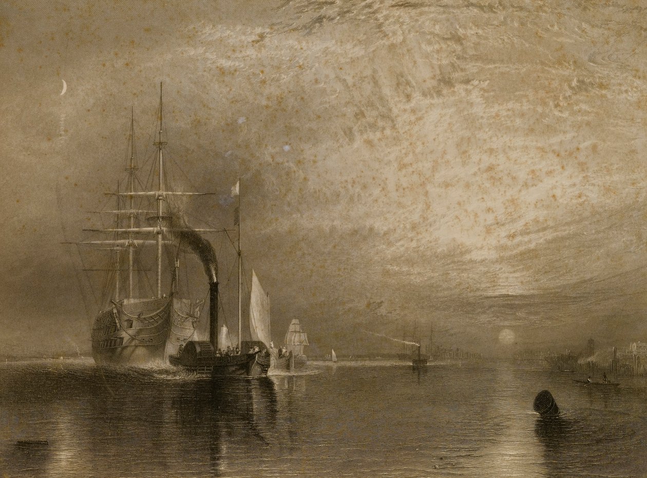 The Old Temeraire by James Tibbitts Willmore