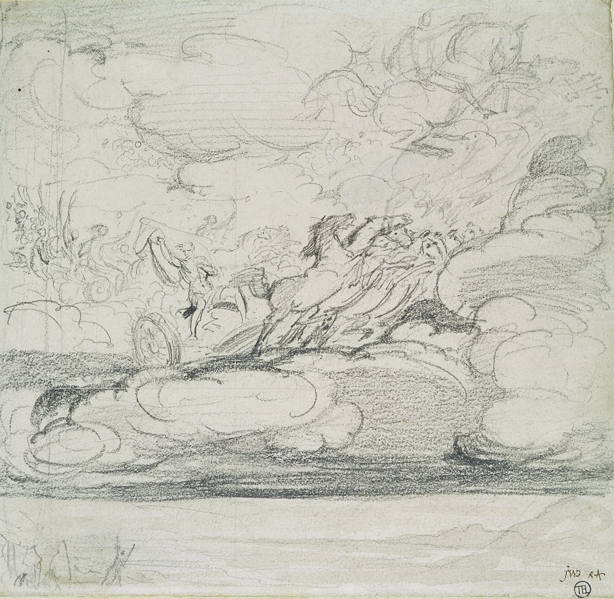 Elijah Casting Off His Mantle by James Ward