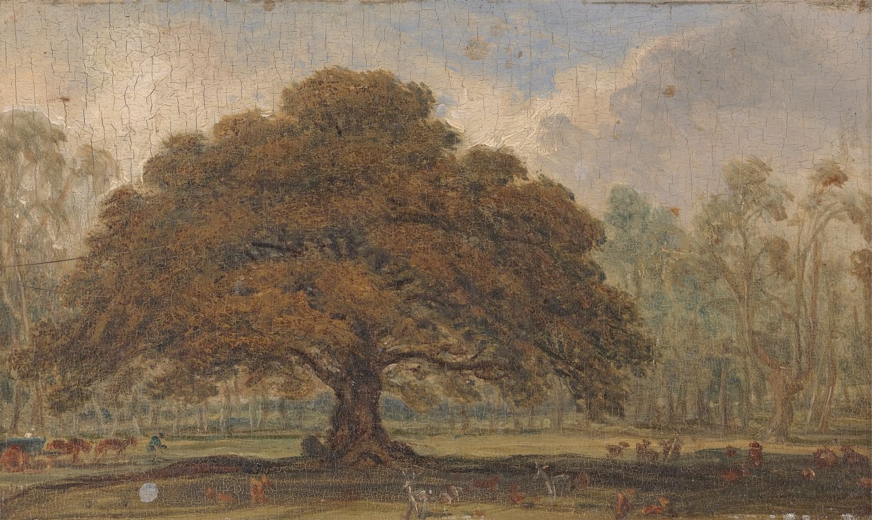 Landscape with Deer under 