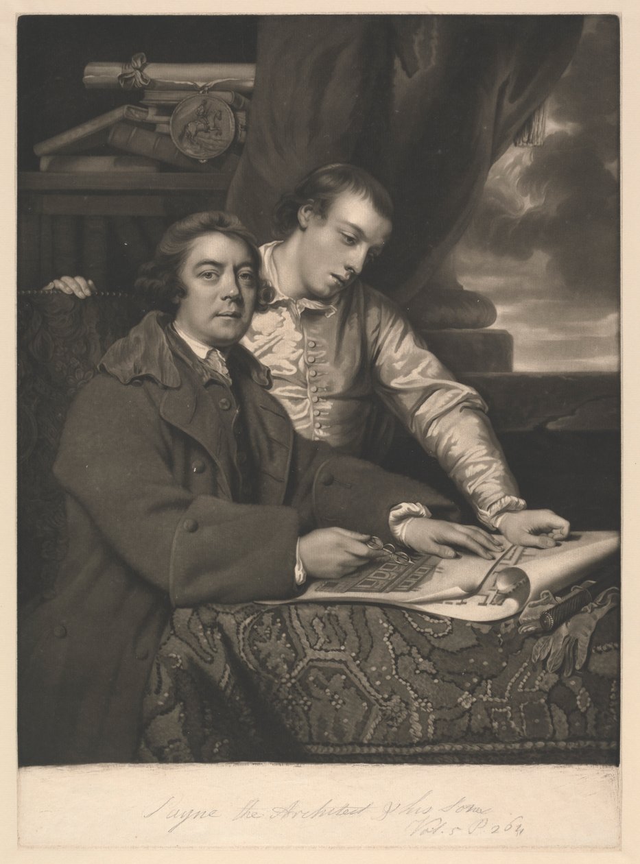 James Paine Architect, James Paine Junior by James Watson
