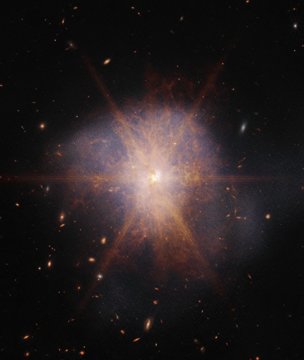 Arp 220 by James Webb Space Telescope (NASA)