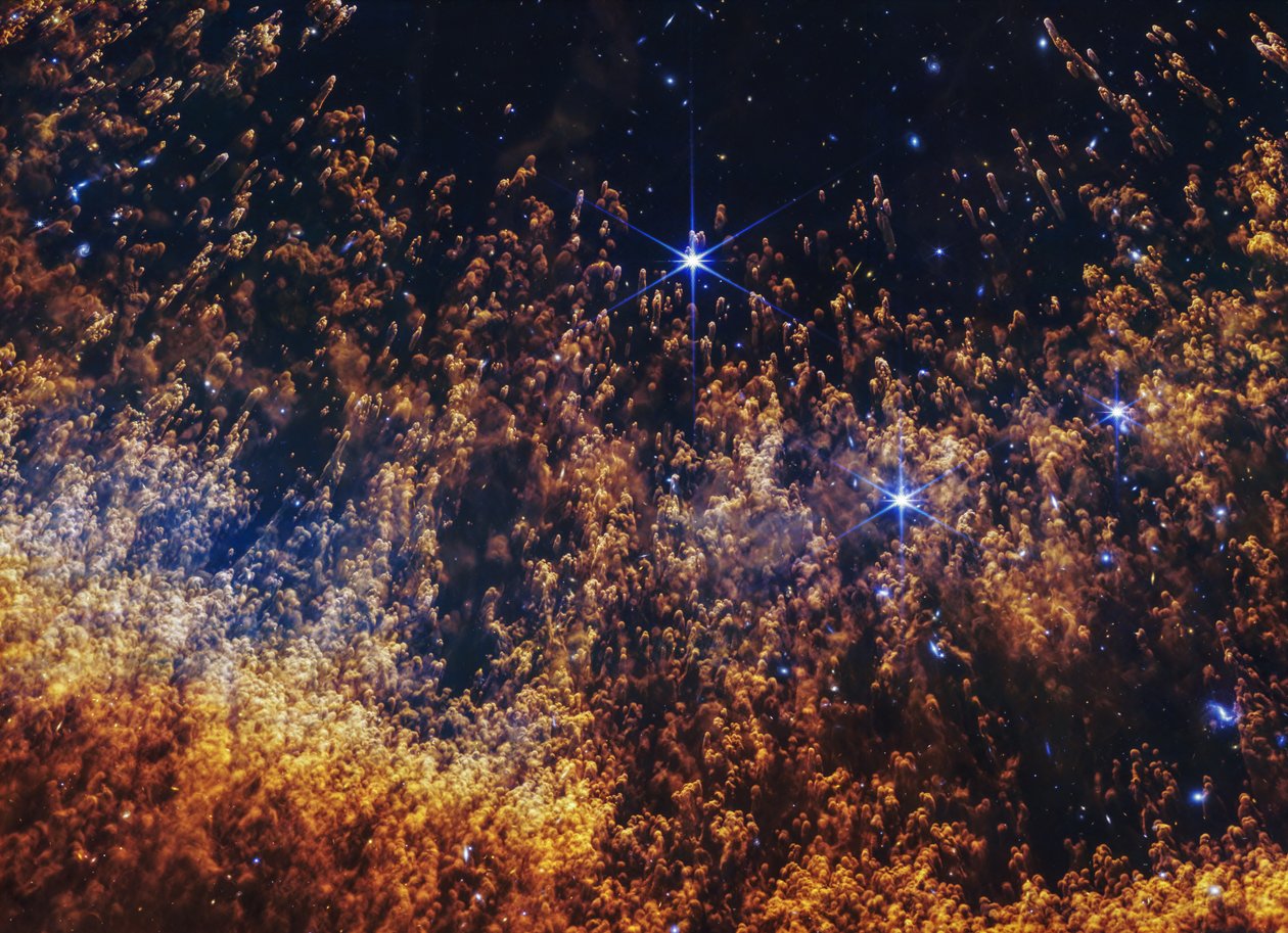 Helix Nebula by James Webb Space Telescope (NASA)