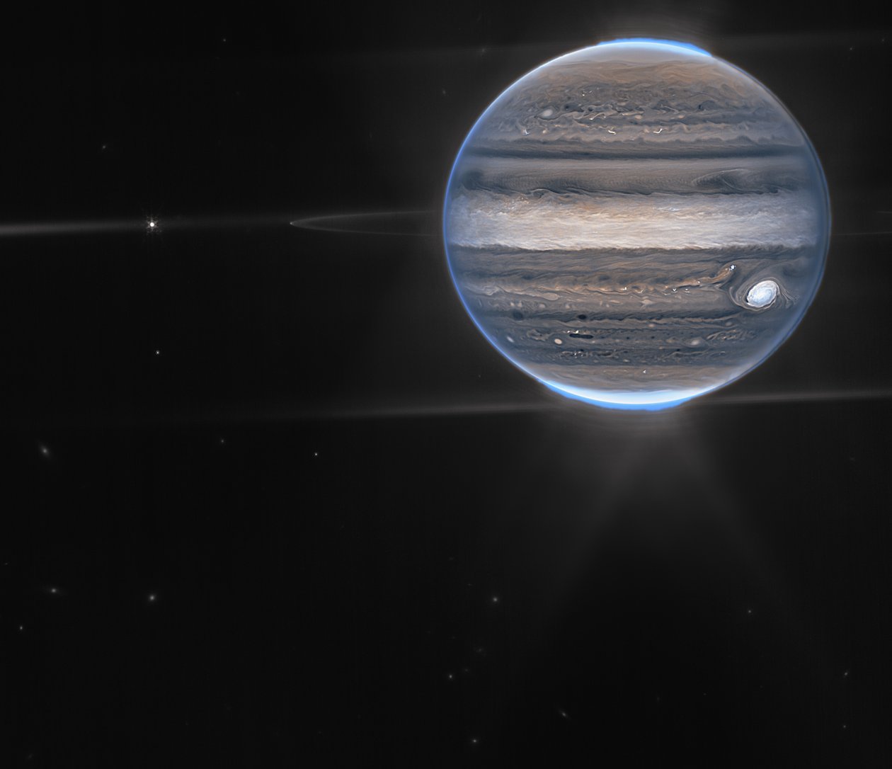 Webb’s Jupiter Images Showcase Auroras, Hazes by James Webb Space Telescope (NASA)