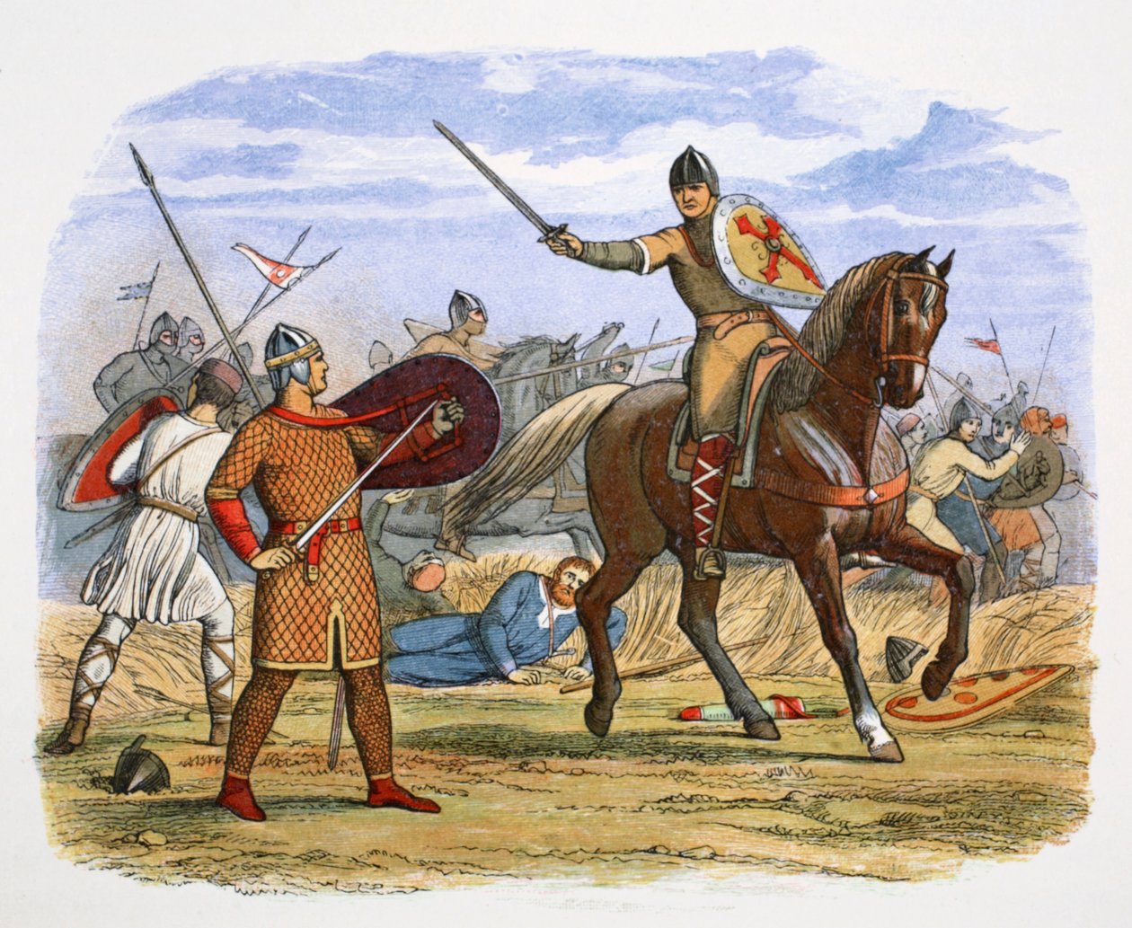 Robert, Duke of Normandy, Captured at the Battle of Tinchebraye, Normandy, 1106, 1864 by James William Edmund Doyle