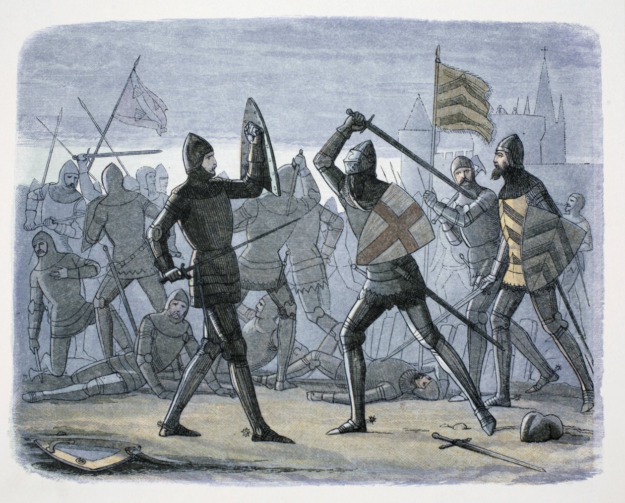 The Siege of Calais, France, 1346-1347 by James William Edmund Doyle