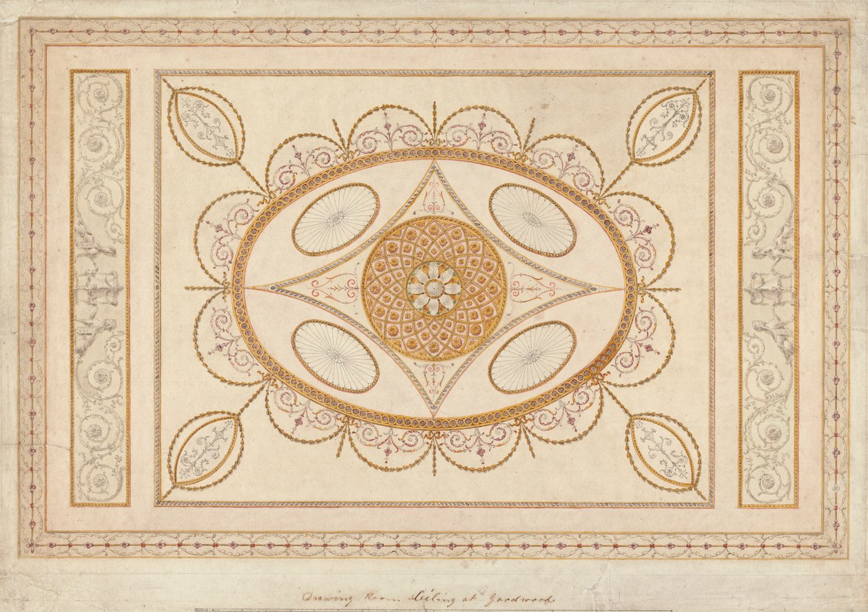 Goodwood, West Sussex: Ceiling Design by James Wyatt