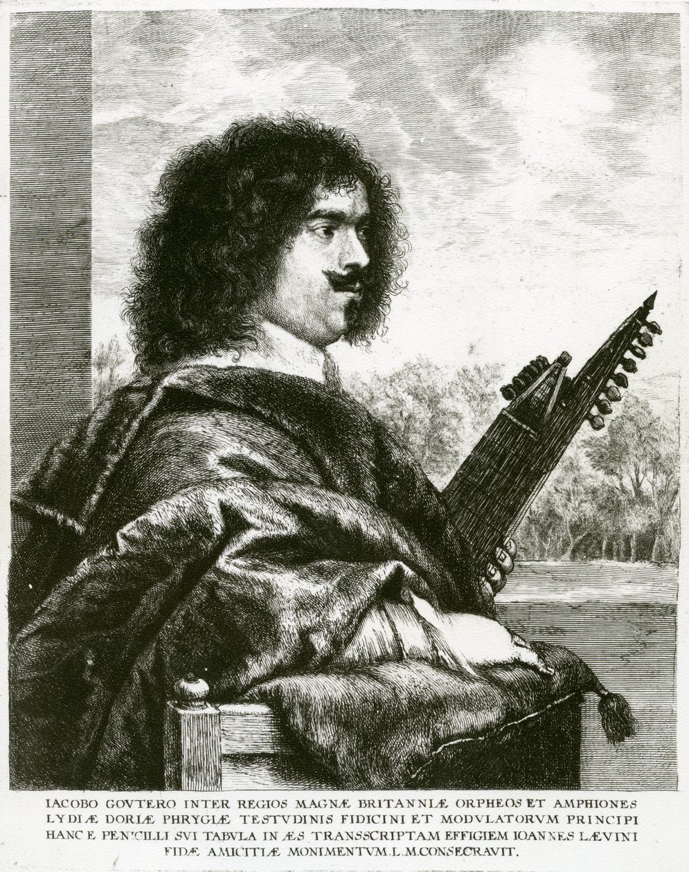 Jacques Gaultier, c.1630 by Jan the Elder Lievens