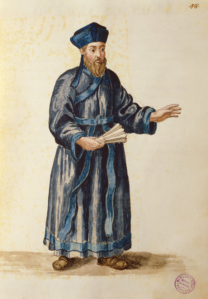 Venetian Missionary in China by Jan van Grevenbroeck