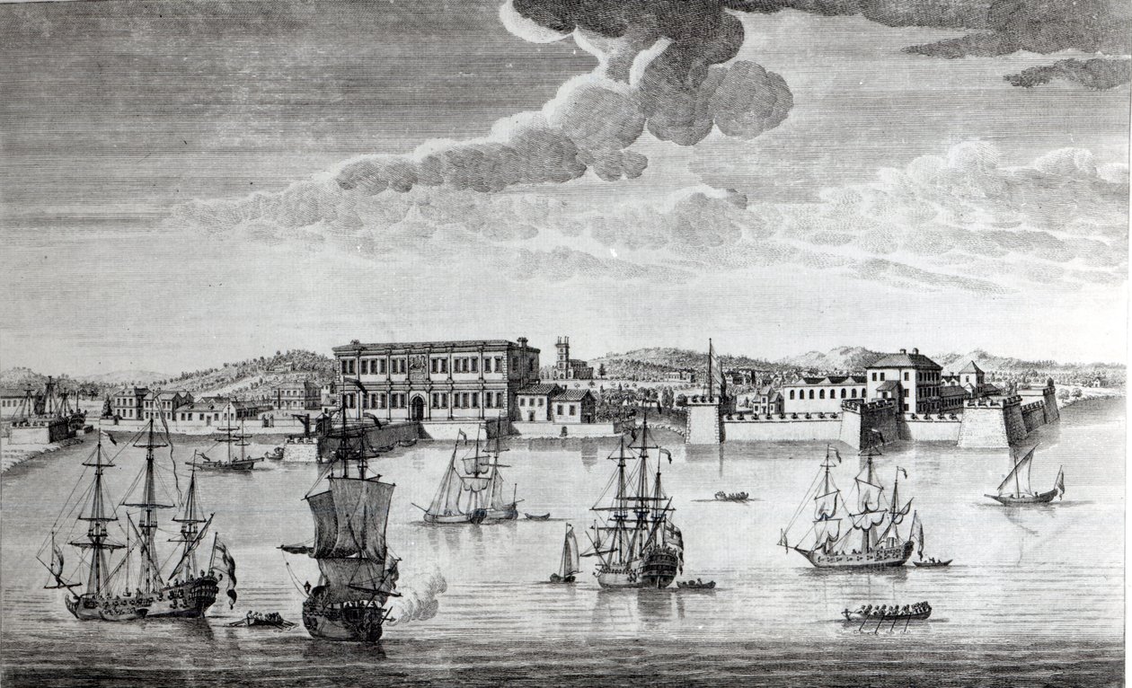 Bombay on the Malabar Coast Belonging to the East India Company of England by Jan van Ryne