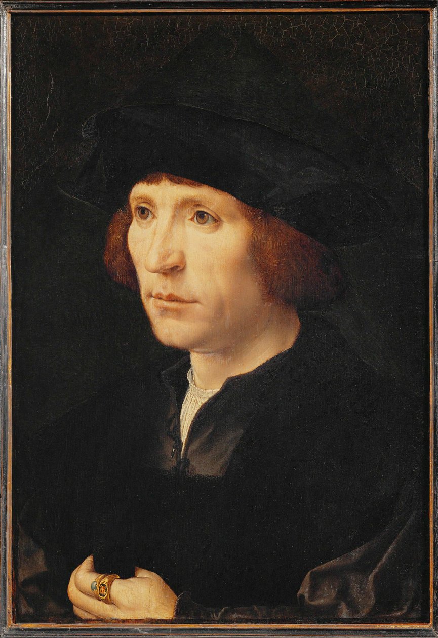 Male Portrait by Jan (c.1472-c.1533) Gossaert