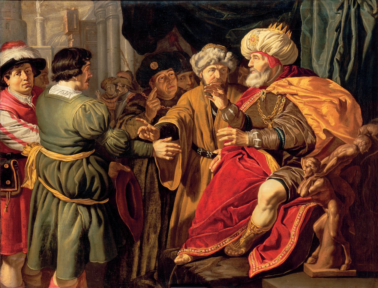 Joseph interpreting Pharaoh