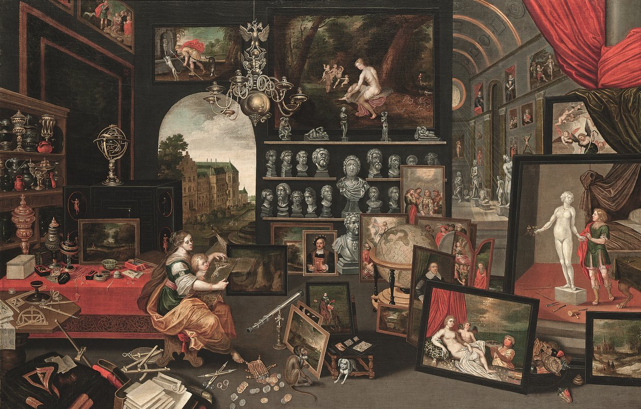 Allegory of Sight by Jan (follower of) Brueghel