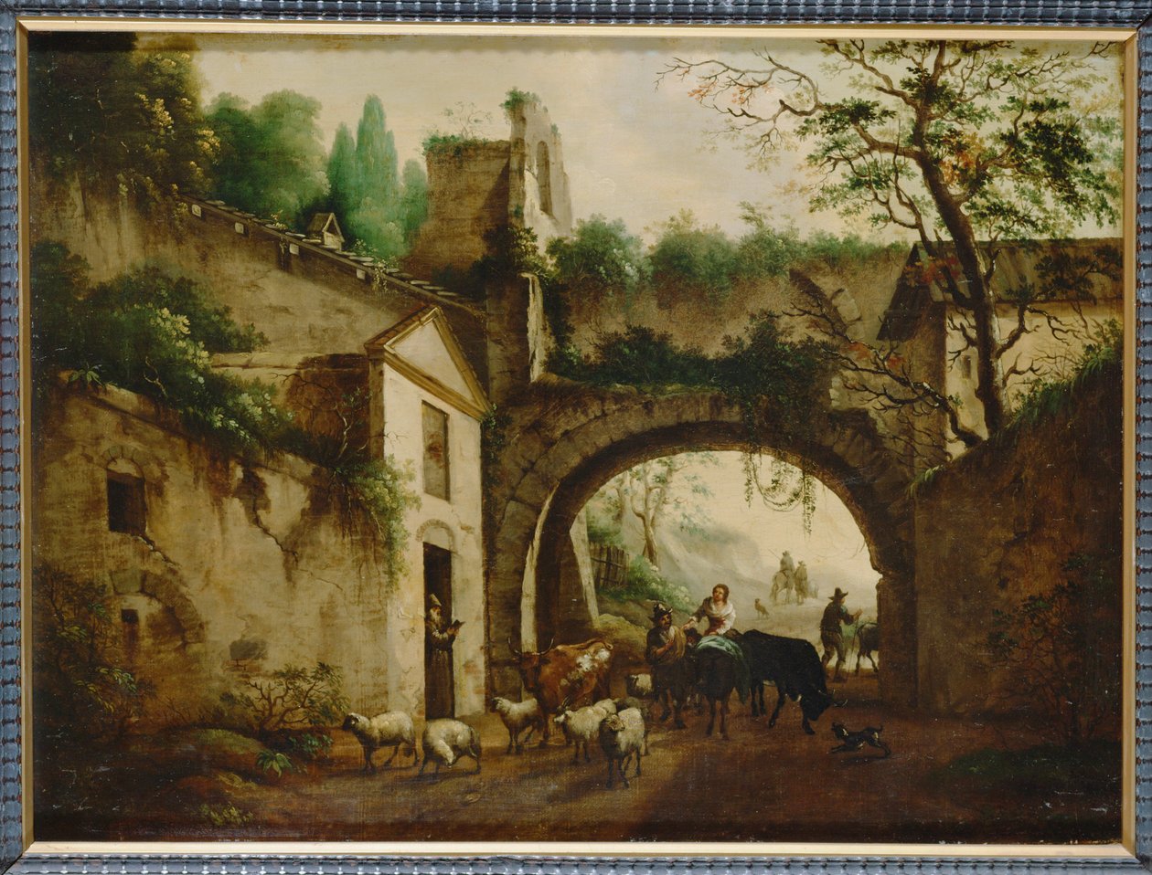 The Arch of San Lazzaro in Rome by Jan Asselyn