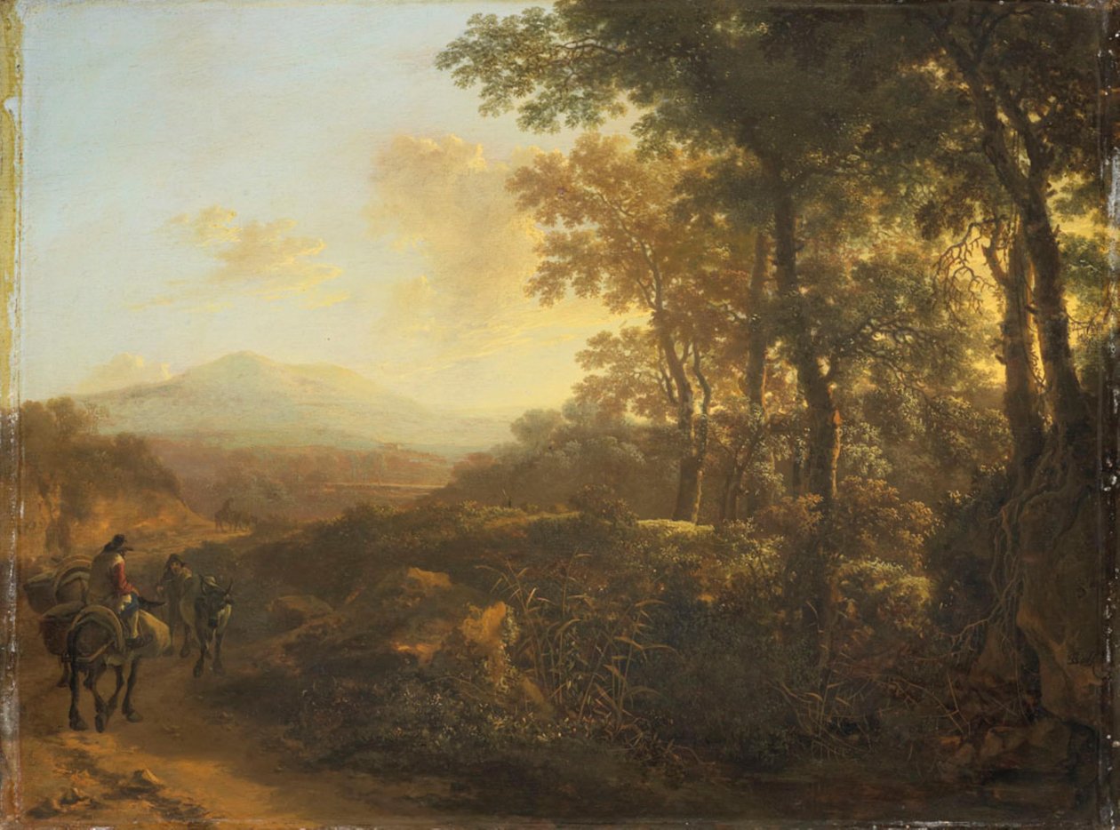 Italian Landscape with Mule Driver by Jan Both