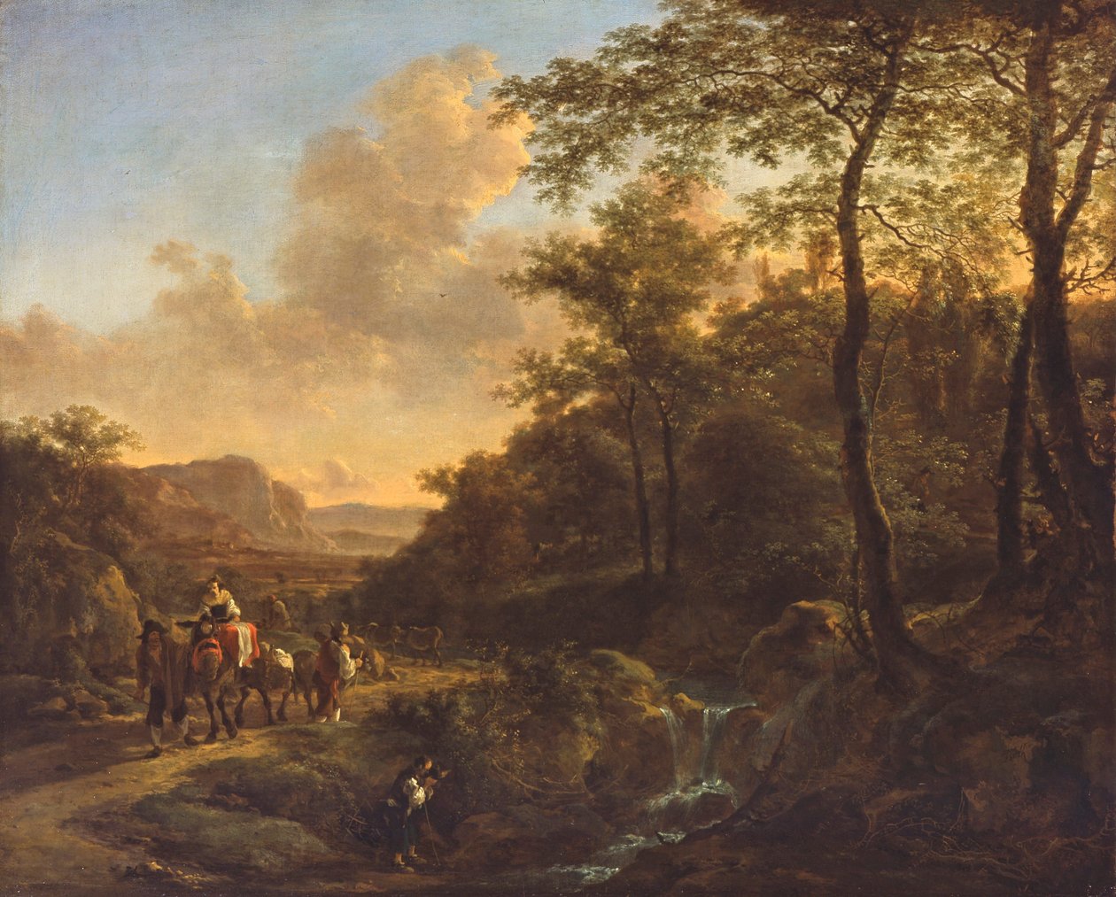 Scene of the Roman Campagna by Jan Both