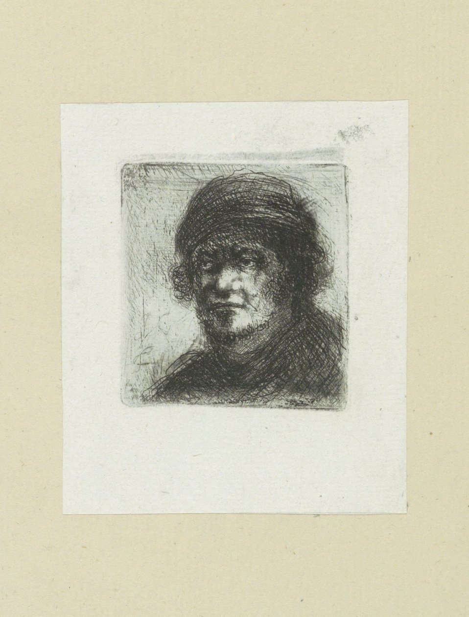 Adult Man, Facing Left by Jan Chalon