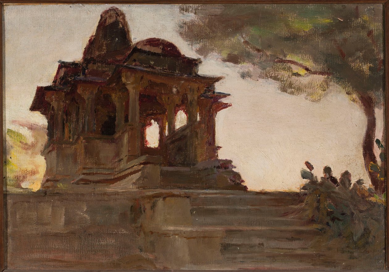 Ahmedabad. From the Journey to India by Jan Ciągliński