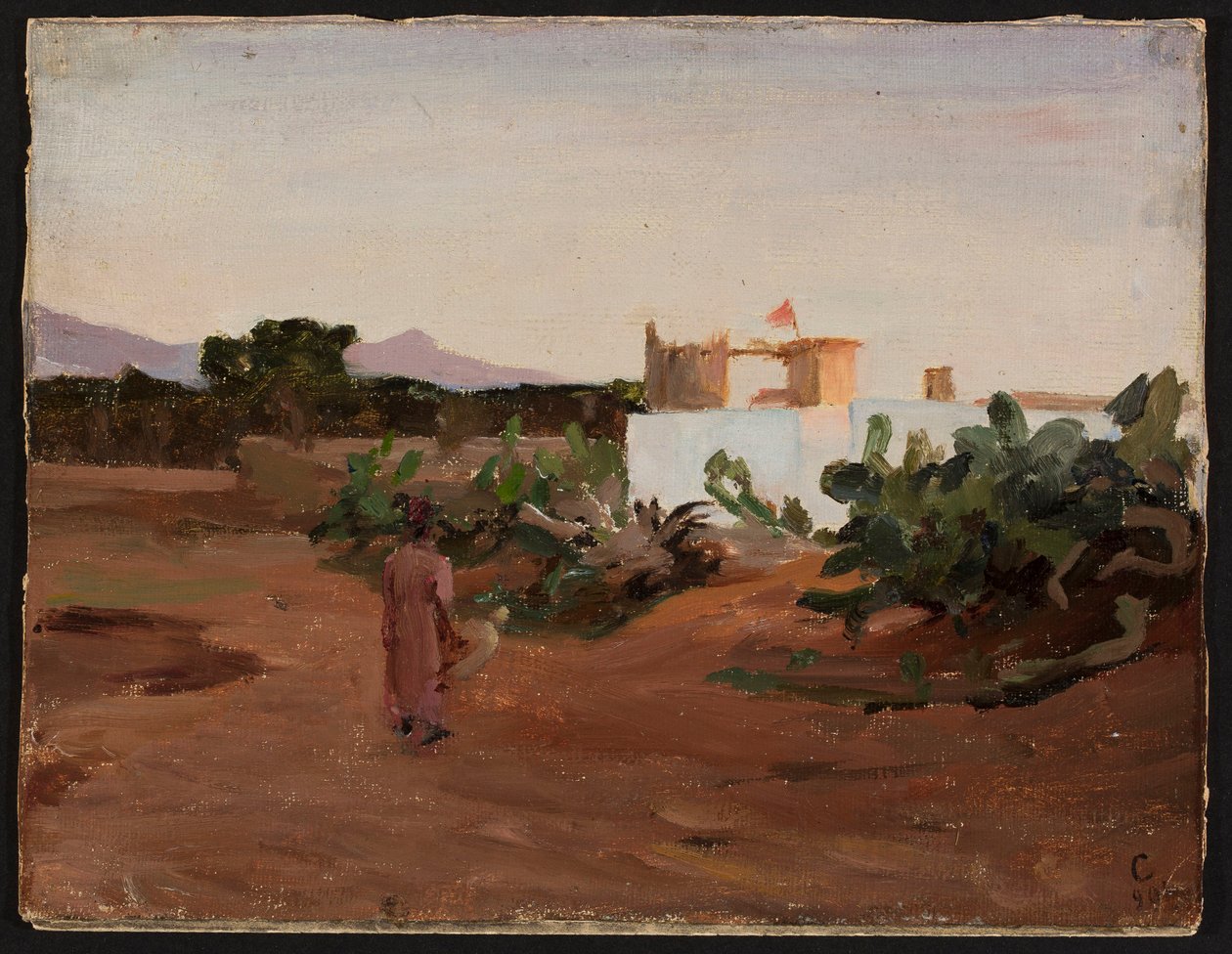 Beirut - Evening. From a Journey to Palestine by Jan Ciągliński