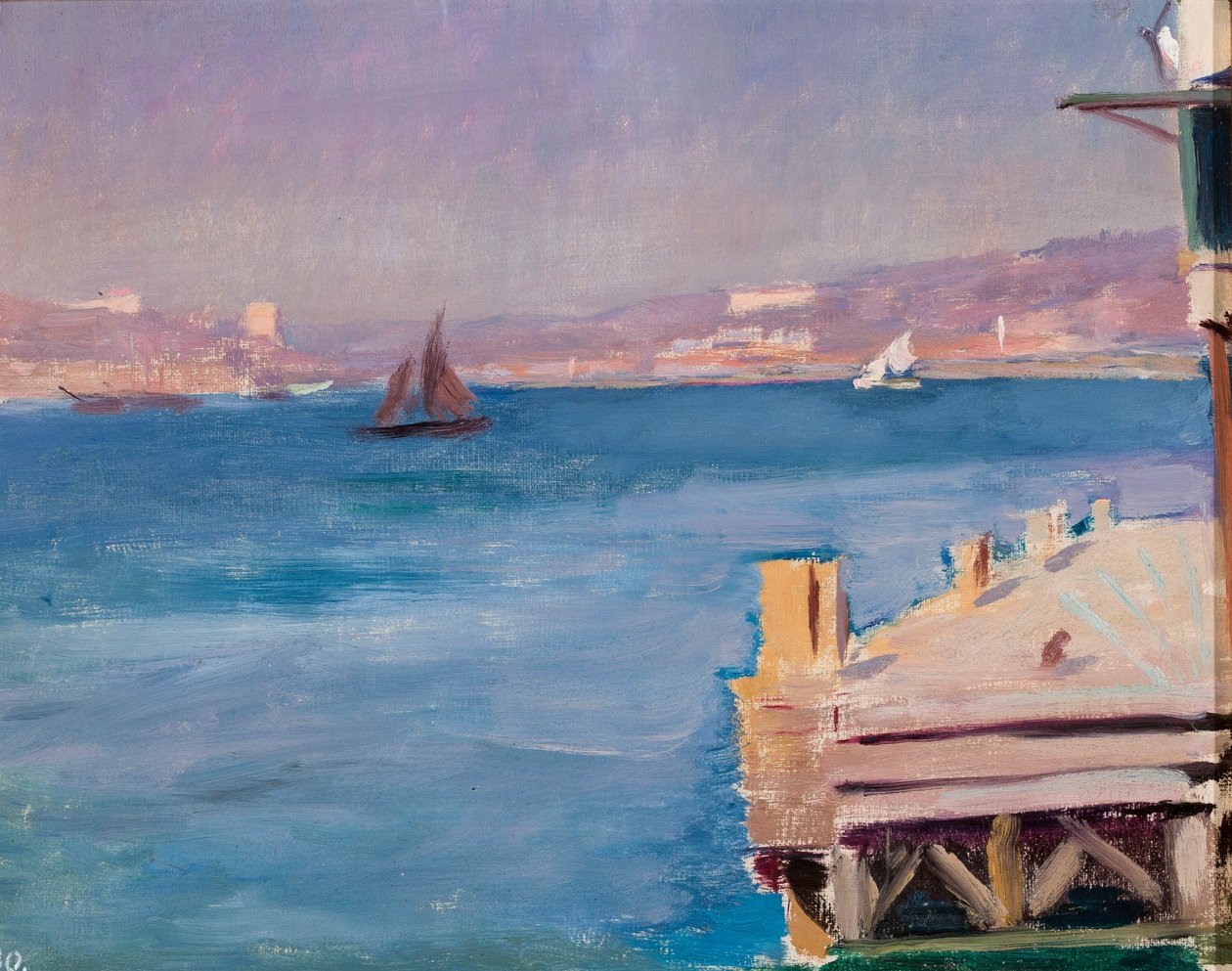 Bosporus - Study. From a Journey to Constantinople by Jan Ciągliński