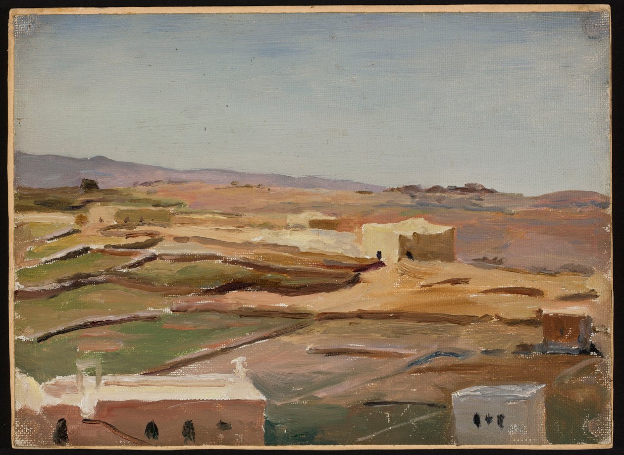 Desert - Ramallah. From a Journey to Palestine by Jan Ciągliński