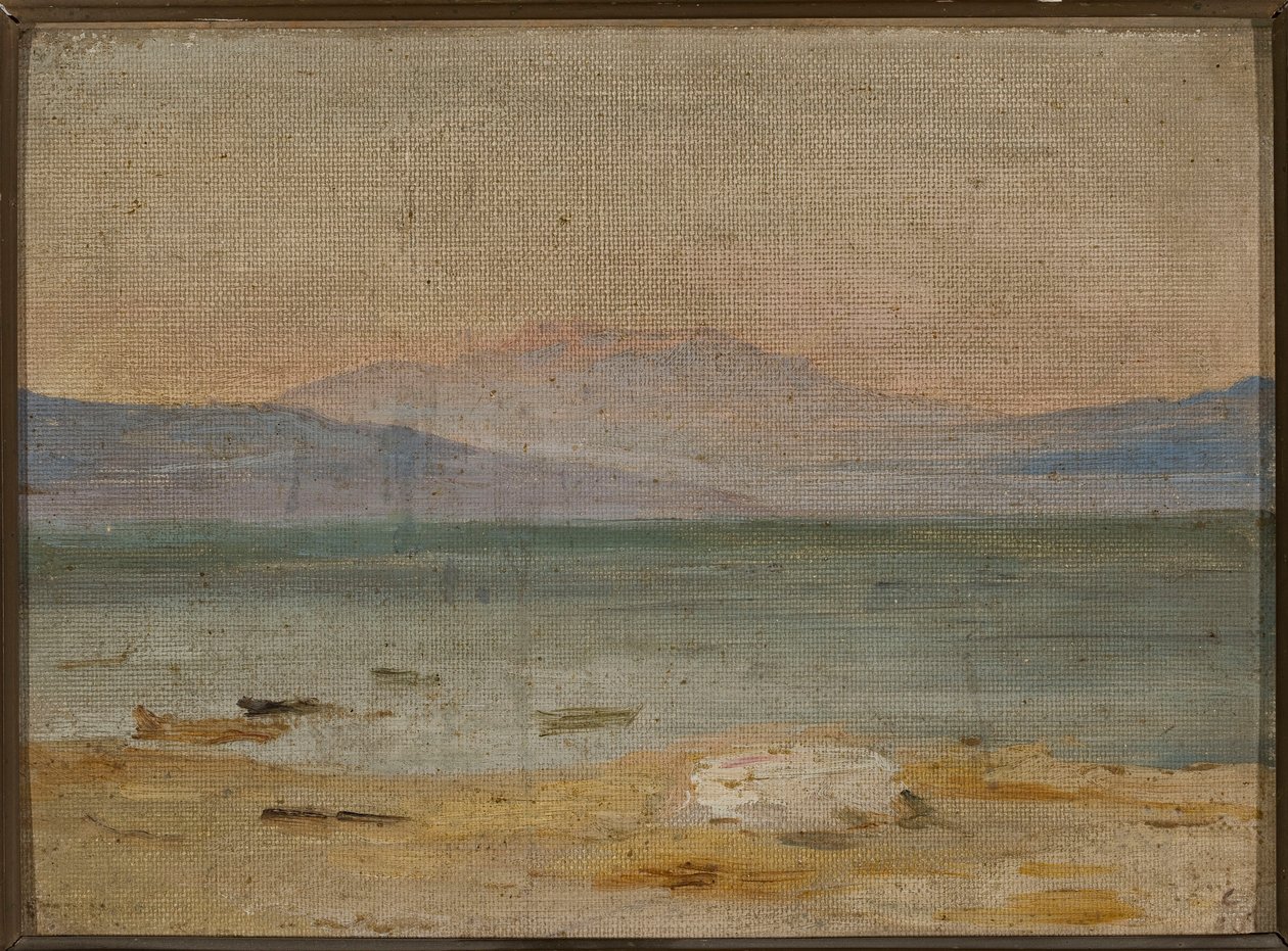 Sea of Galilee. From a Journey to Palestine by Jan Ciągliński