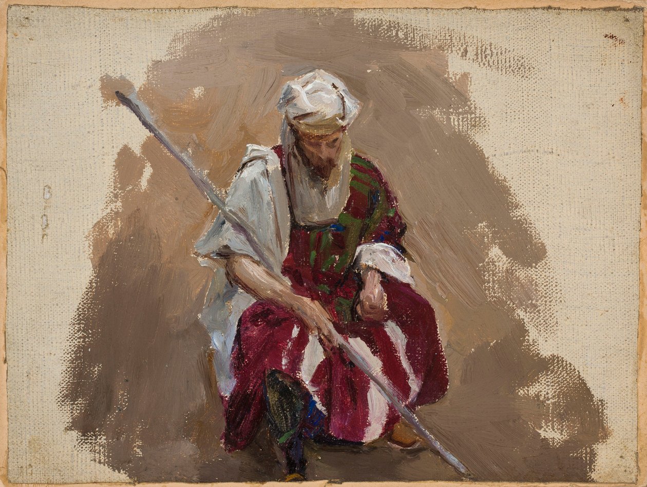Mariino - Portrait in African Attire by Jan Ciągliński