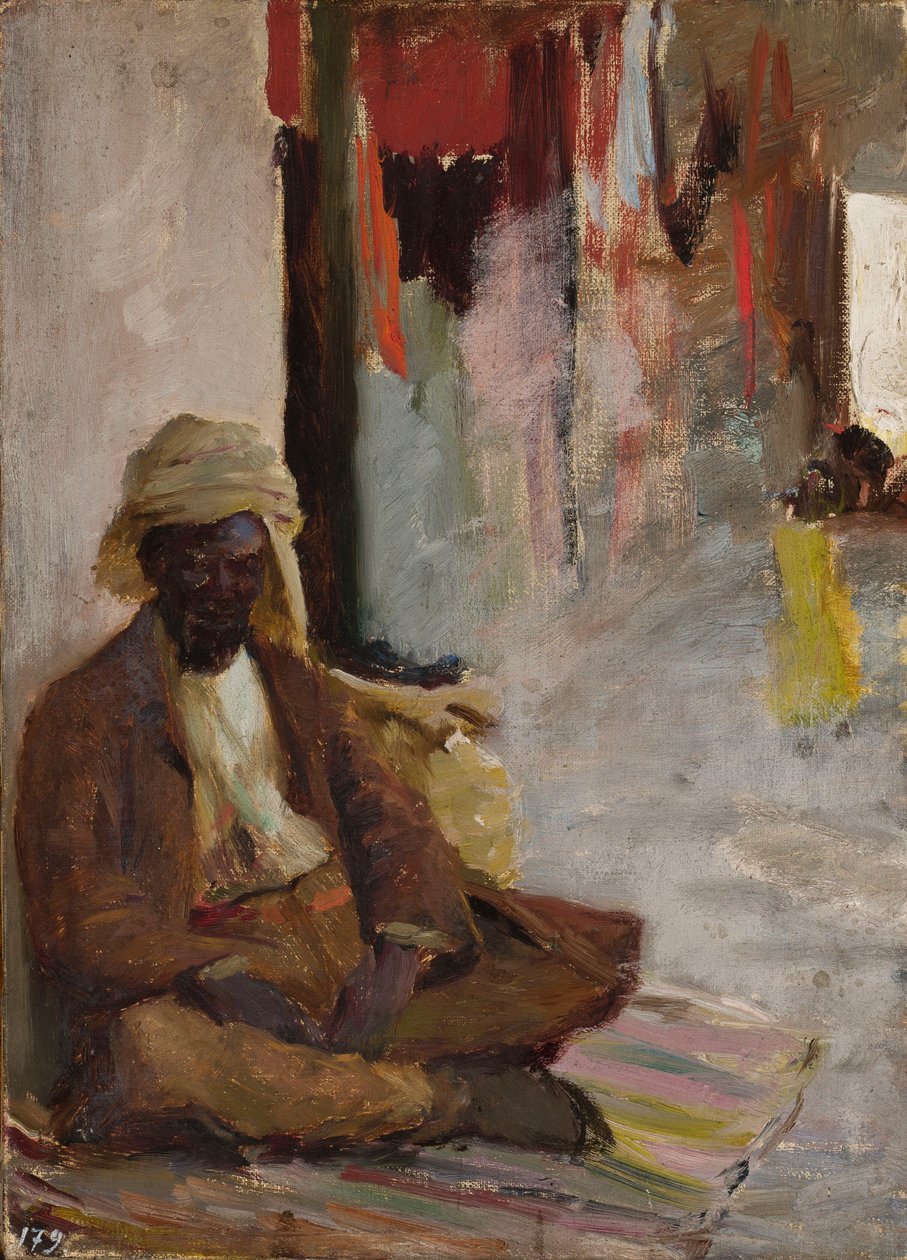 Young Tatar in Bakhchysarai. From a Journey to Crimea by Jan Ciągliński