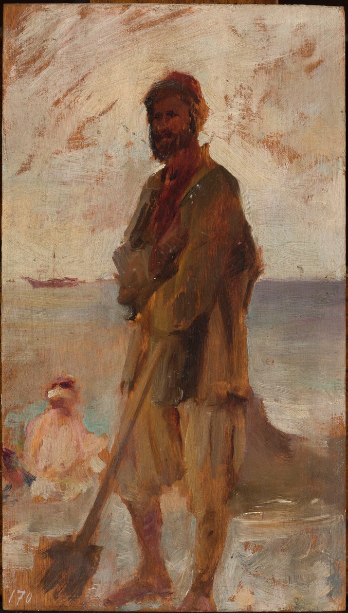 Young Tatar in Hurzuf. From a Journey to Crimea by Jan Ciągliński