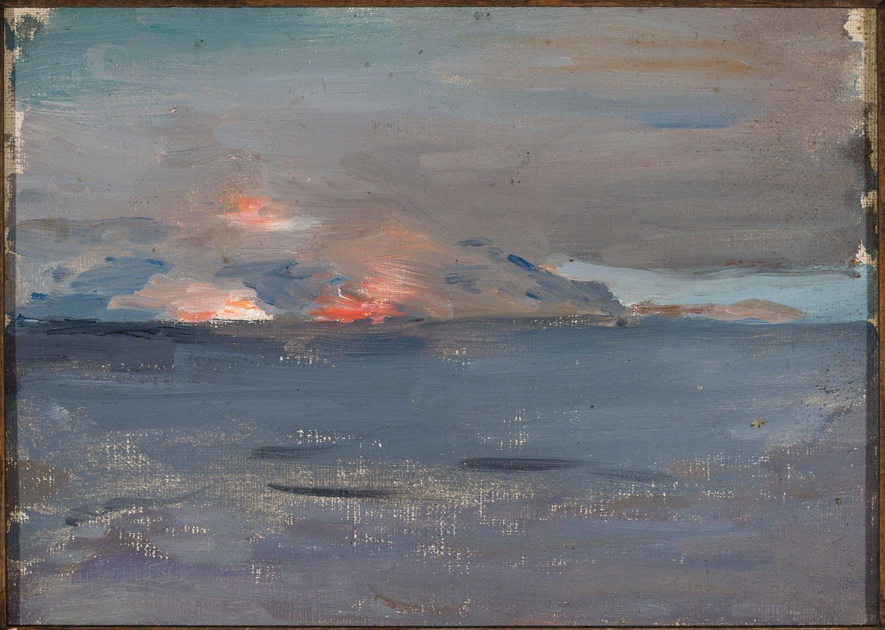 Fires from the Ship. From a Journey to Palestine by Jan Ciągliński
