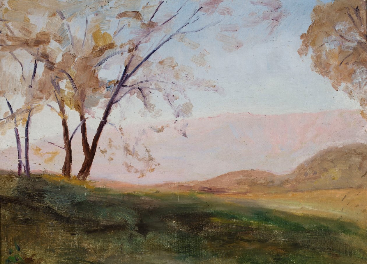 Landscape from Massandra. From a Journey to Crimea by Jan Ciągliński