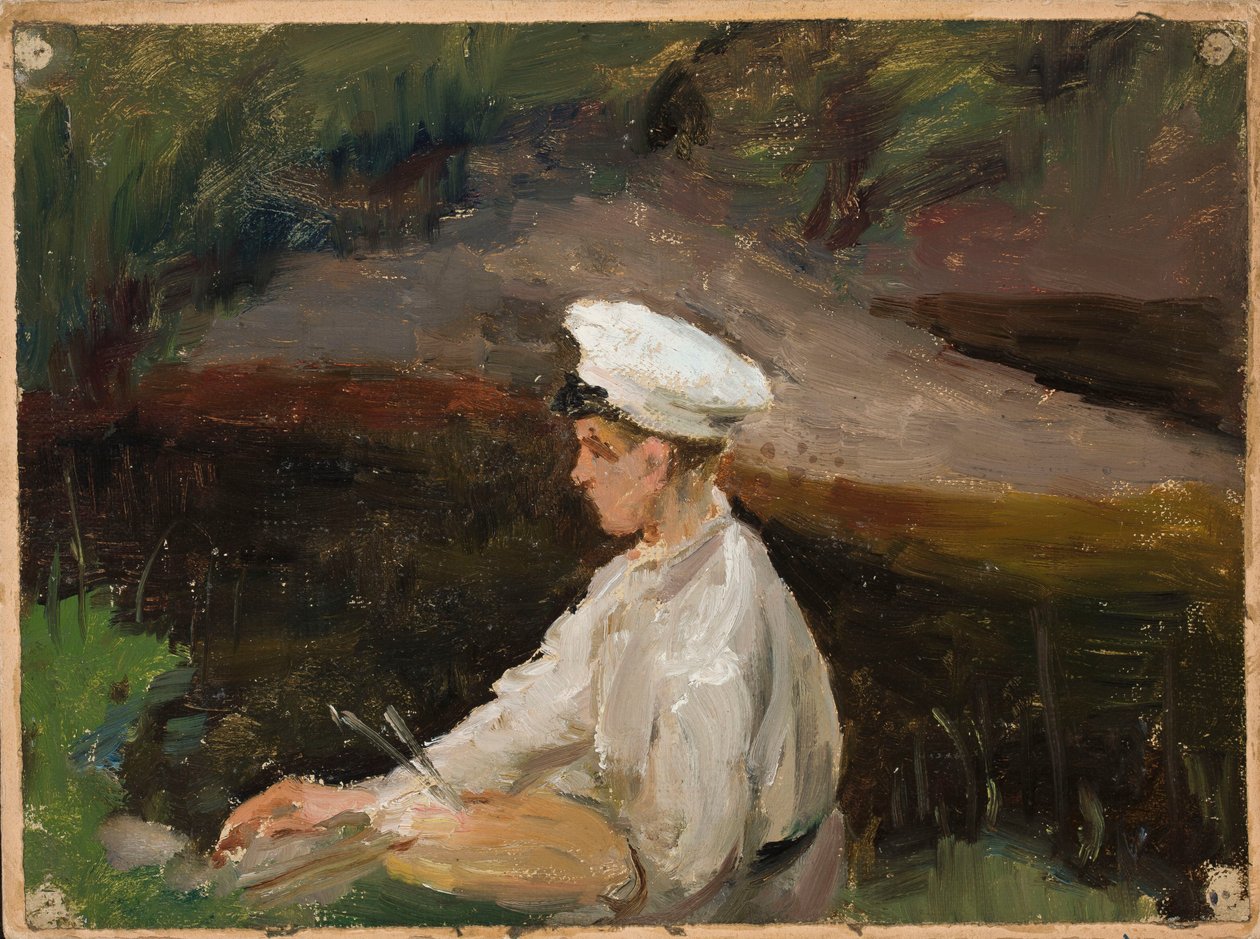 Portrait of Aleksandr Rubtsov by Jan Ciągliński