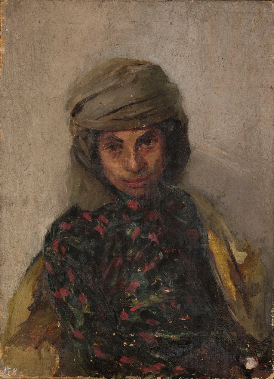 Portrait of a Jewish Woman. From a Journey to Crimea by Jan Ciągliński