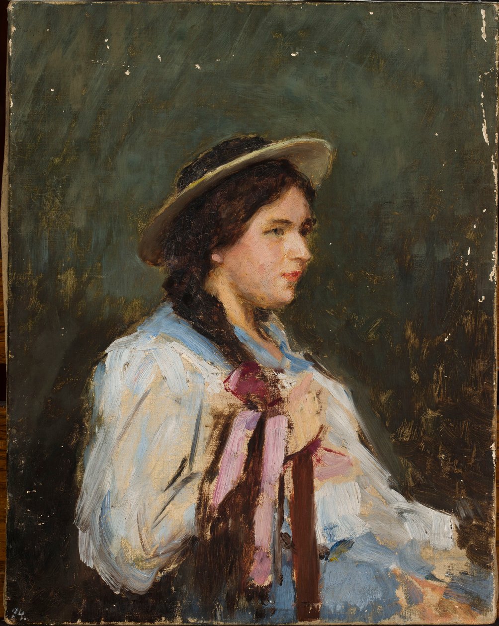 Portrait of a Woman by Jan Ciągliński