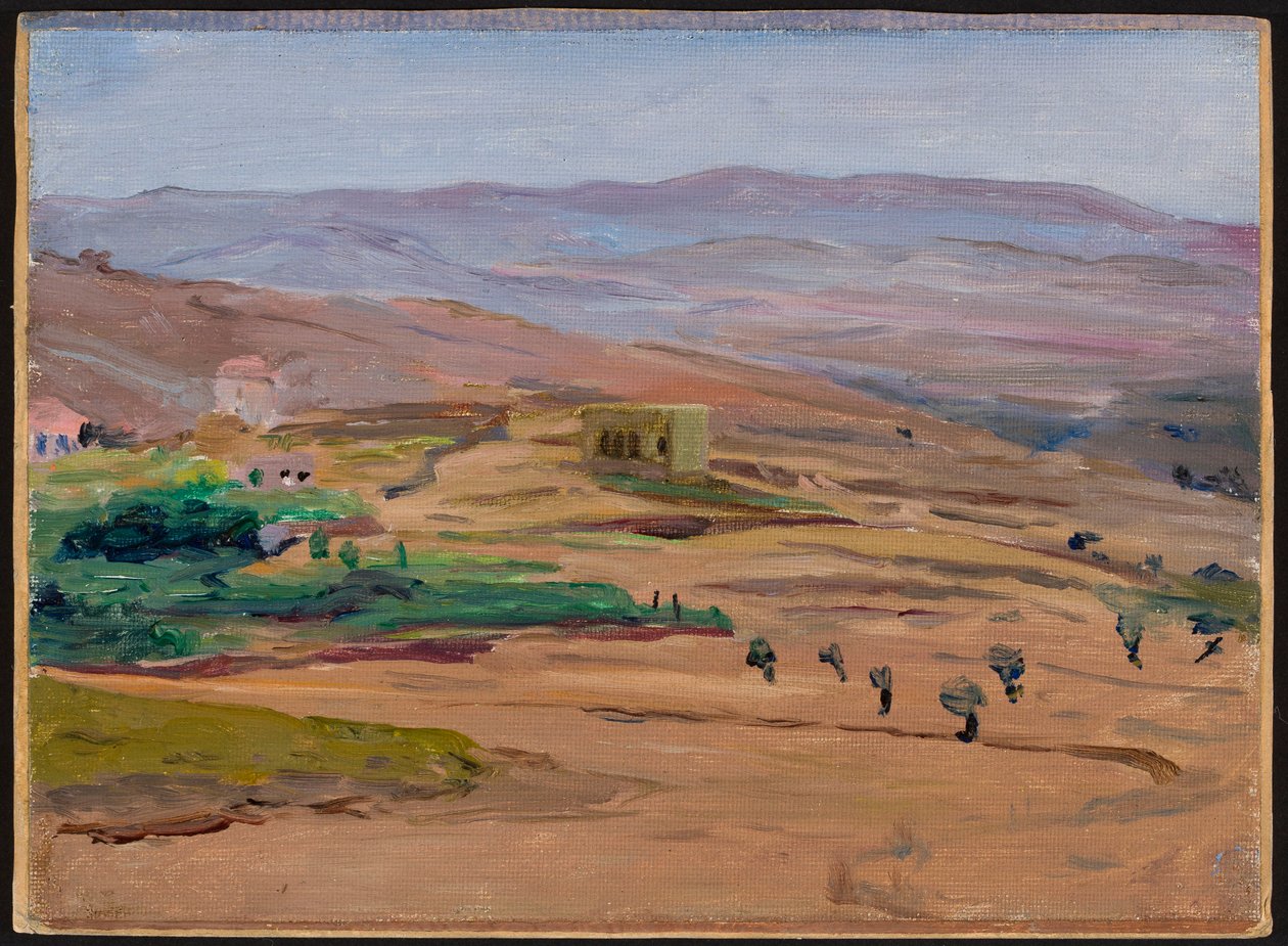 Desert near Damascus. From a Journey to Palestine by Jan Ciągliński
