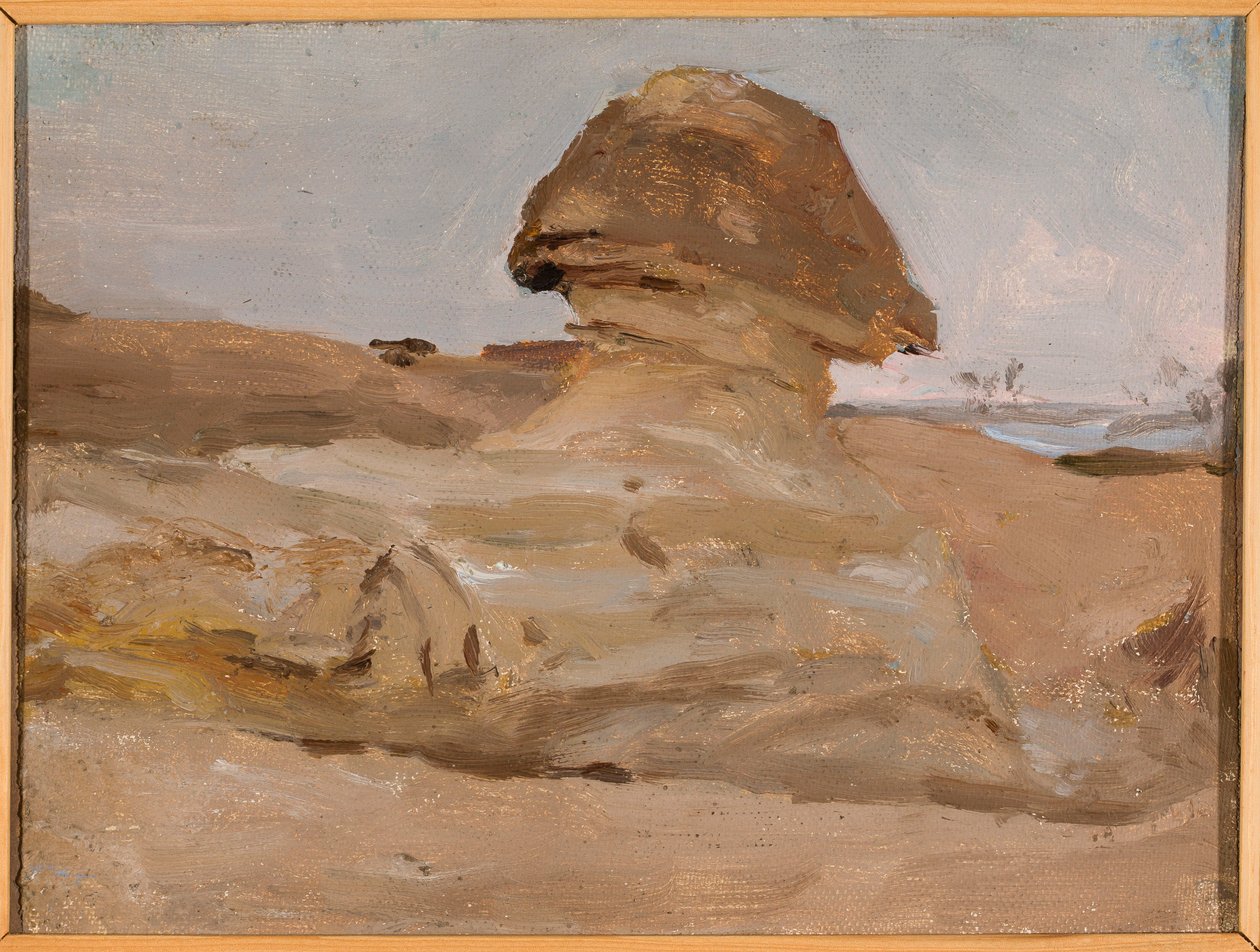 Sphinx. From a Journey to Egypt by Jan Ciągliński