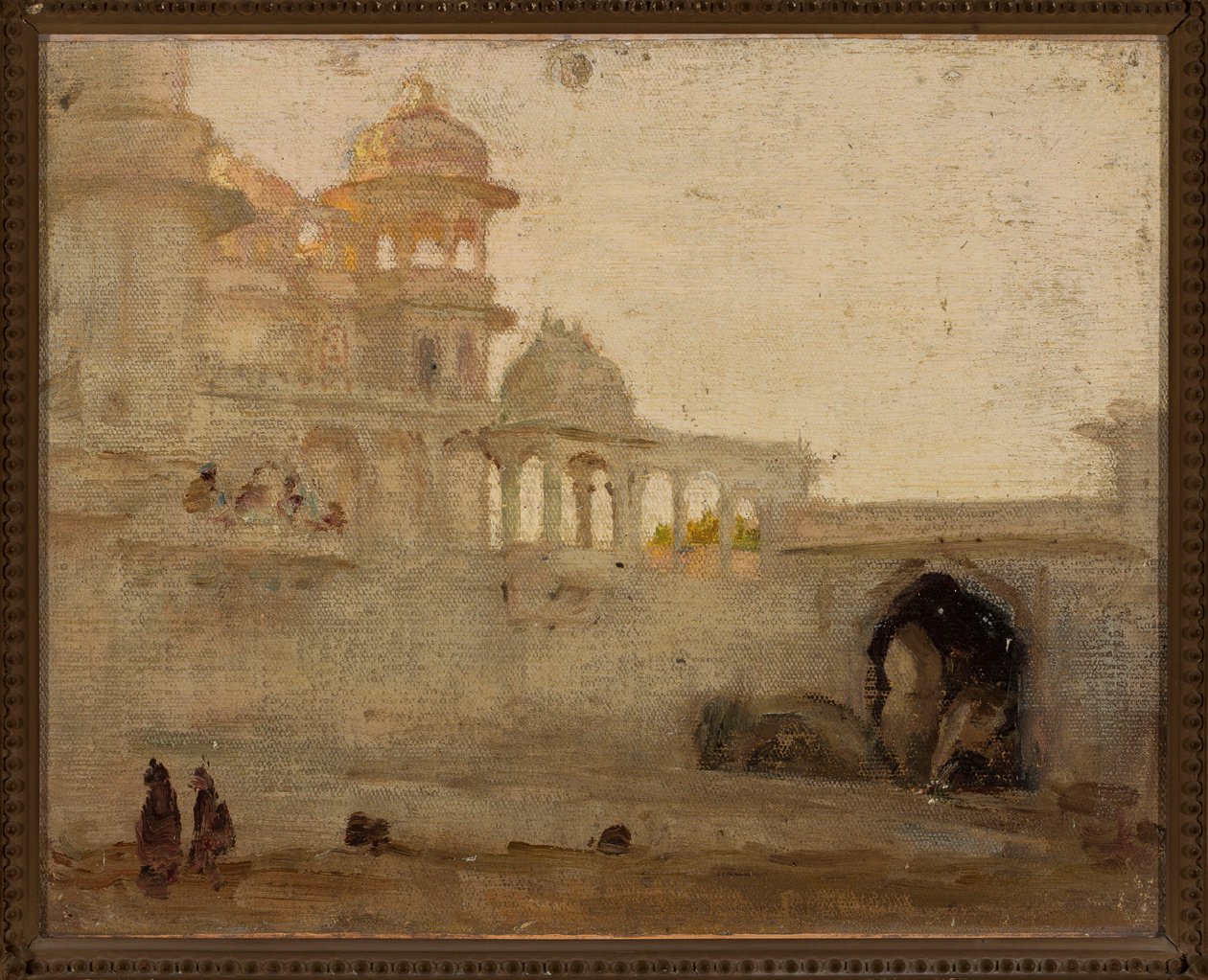 Study. From a Journey to India by Jan Ciągliński