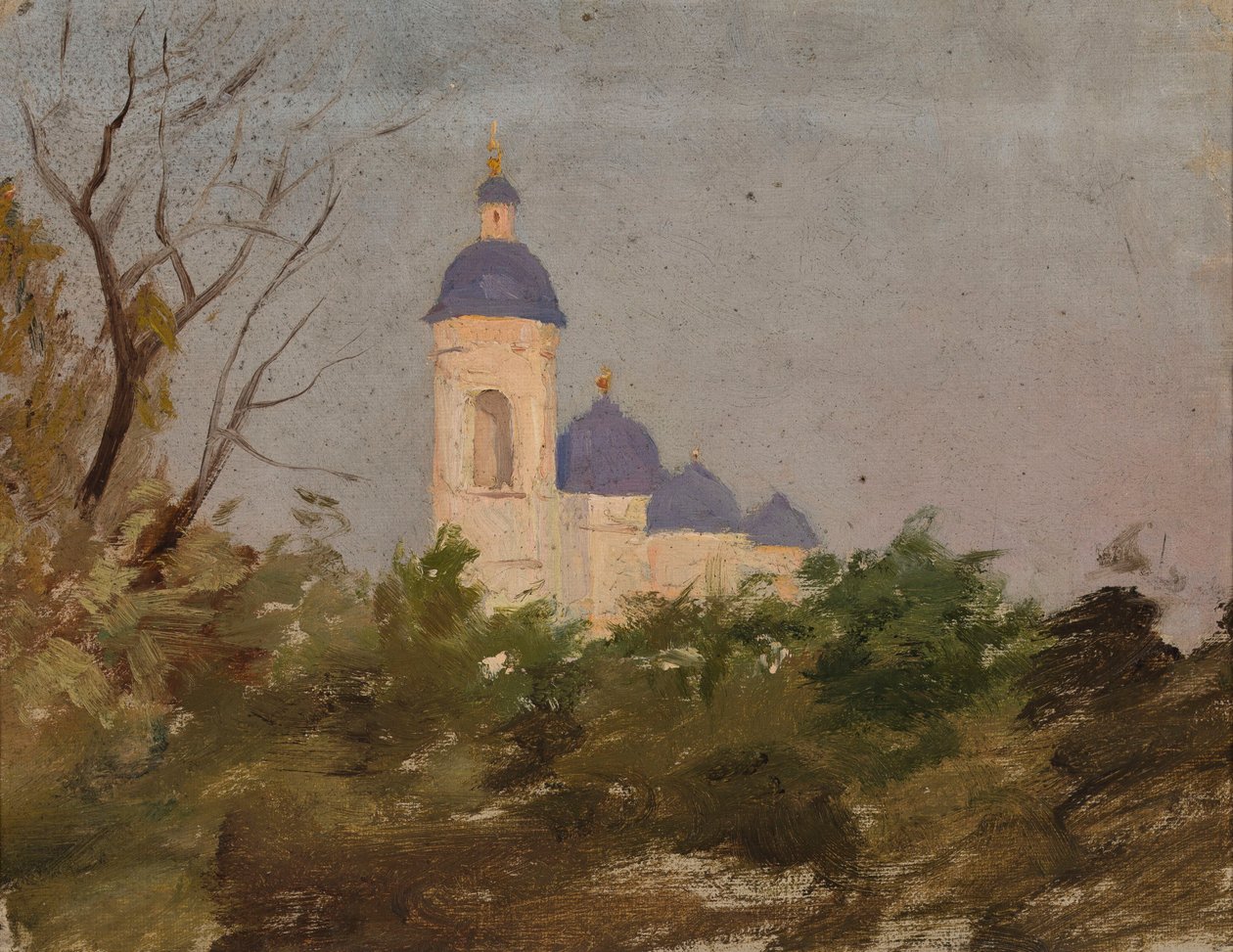 Study of a Church by Jan Ciągliński