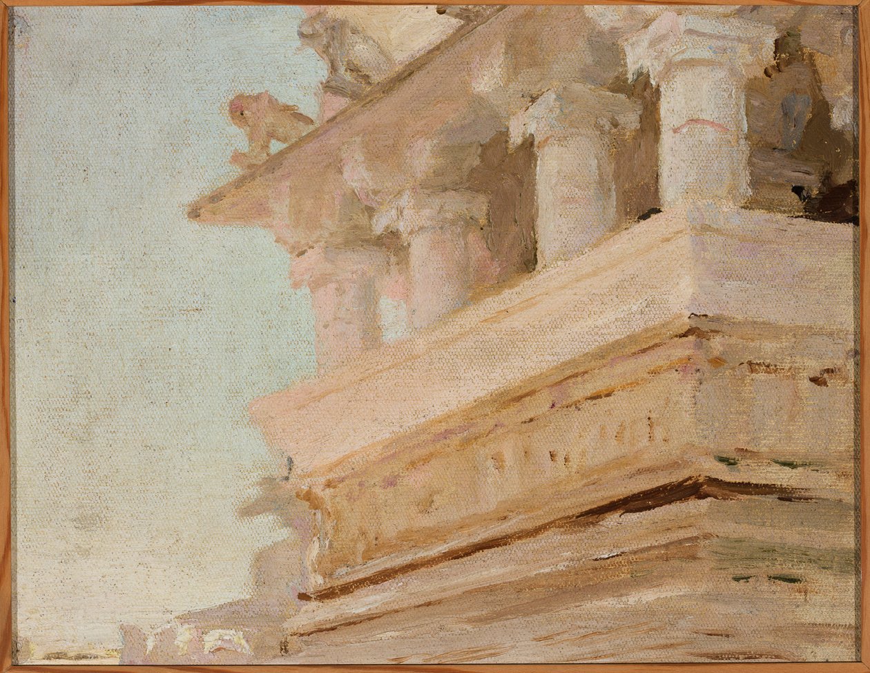 Temple in Udaipur. From a Journey to India by Jan Ciągliński