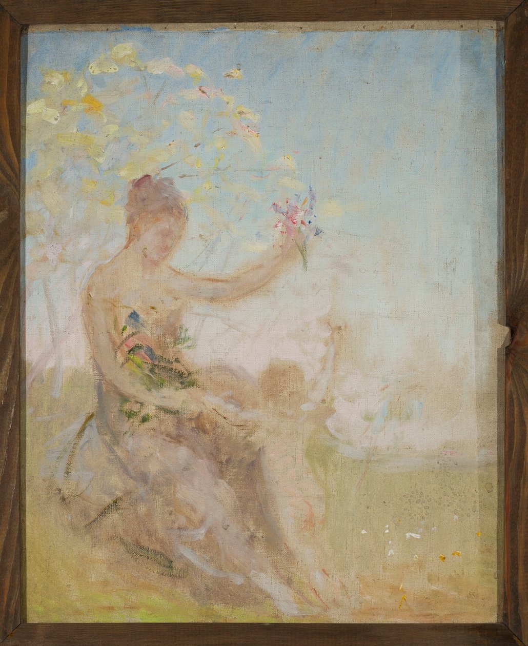 Sketch for the Panel "Spring" for the Villa Bachczi-Dere in Yalta by Jan Ciągliński