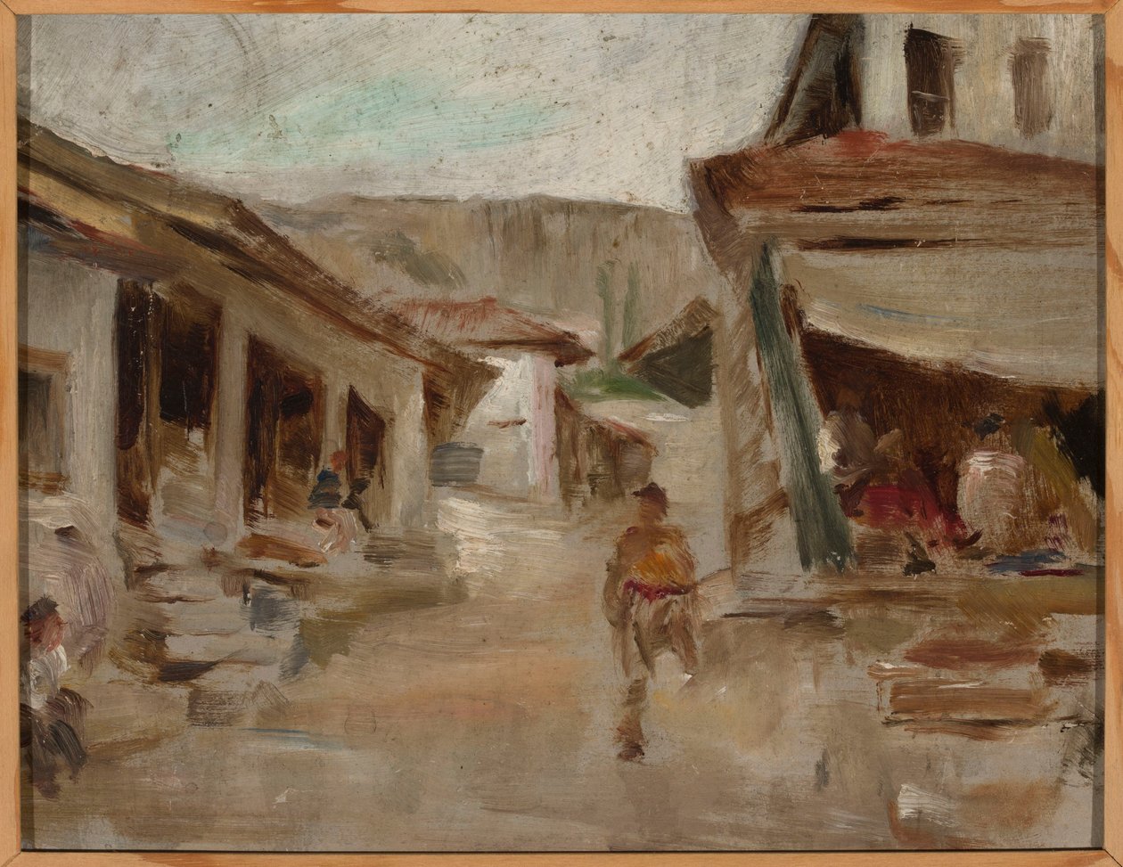 Street - Bakhchysarai. From a Journey to Crimea by Jan Ciągliński